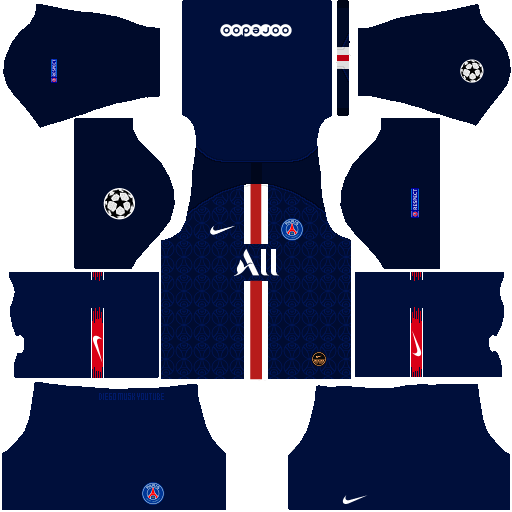 Paris Saint German Kits 2019 - DLS19 3 Rl1rzFK1