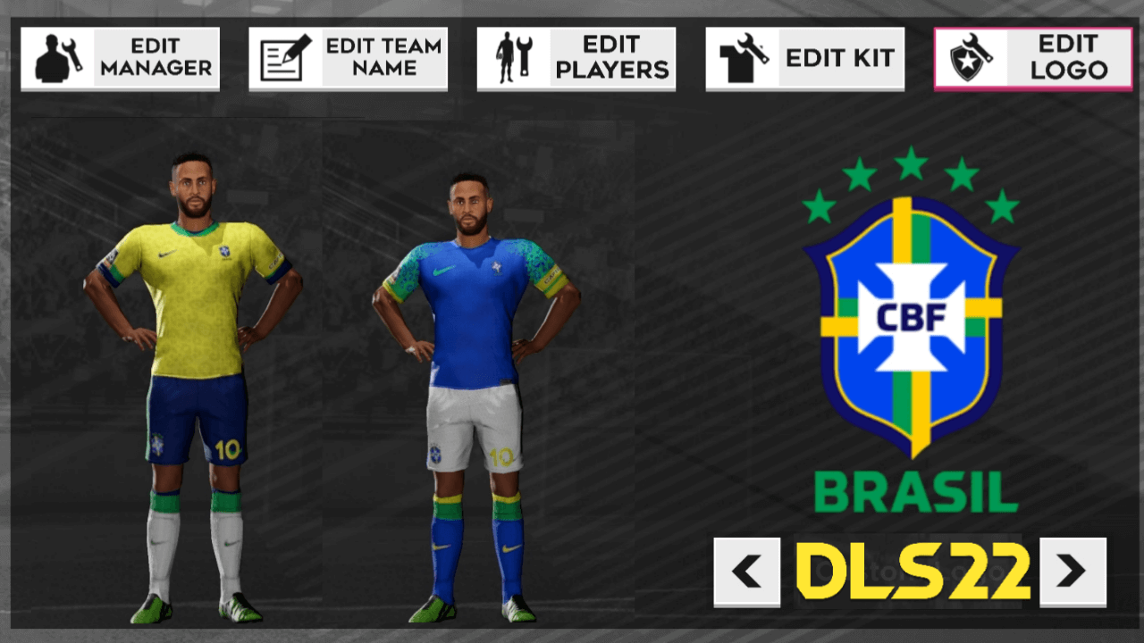 Brazil worldcup kits