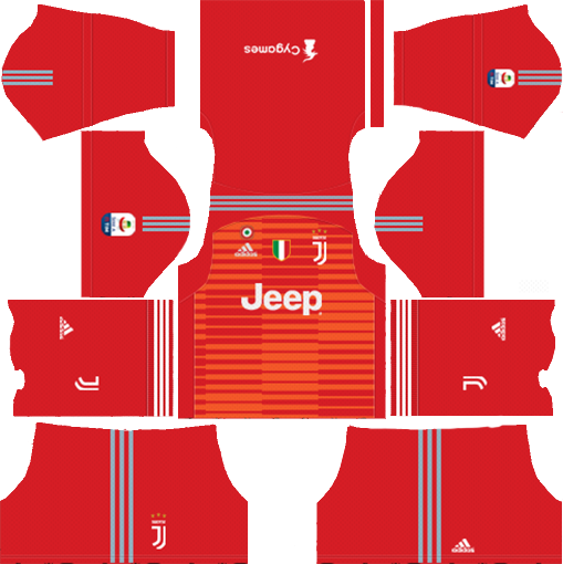 Juventus Kits - DLS 19 9 gk away juventus