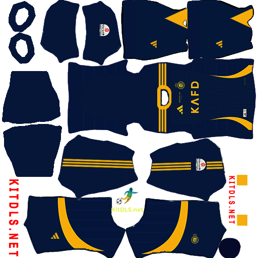 Al Nassr 2024-25 5 Al Nassr Away Kit 2024 2025 DLS 24