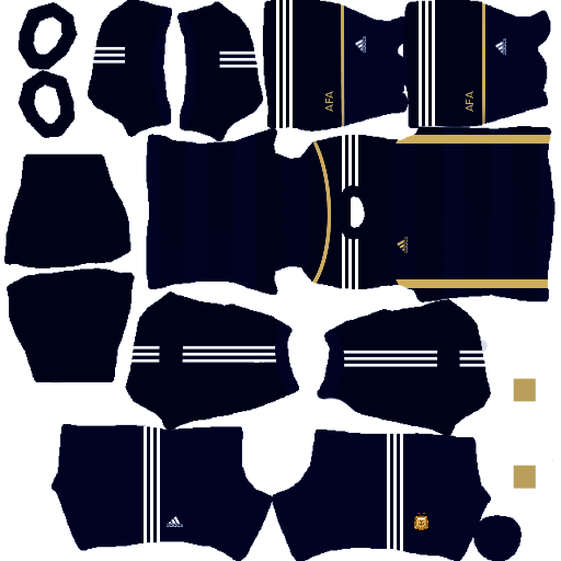 Argentina 2014 Kit 4 Jersey Arg V2014