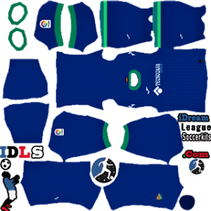Kit Getafe CF2023 2024 san nha DLS 2023