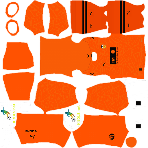 Valencia CF 2023-24 5 Kit Valencia Third 2023 2024 DLS 24