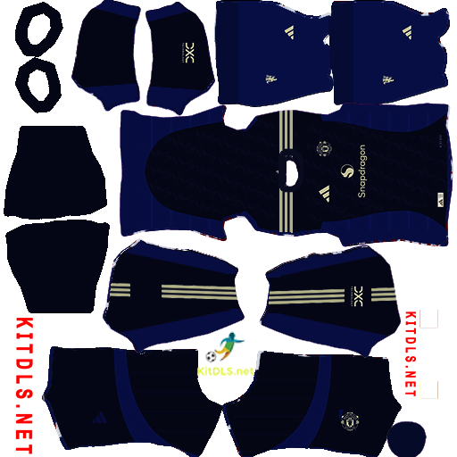 Manchester United 2024-25 4 DLS 24 MU Away Kit 2024 2025